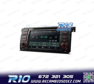 RADIO GPS ANDROID 13 BMW SERIE 3 E46 PANTALLA TÁCTIL 7"