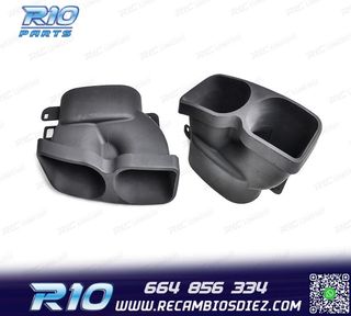 COLAS ESCAPE MERCEDES W205 C205 14-21 LOOK BRABUS NEGRO