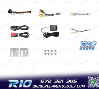 RADIO GPS ANDROID 12 HD TACTIL BLUETOOTH USB SD