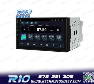 RADIO GPS ANDROID 12 HD TACTIL BLUETOOTH USB SD