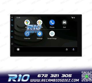 RADIO GPS ANDROID 12 HD TACTIL BLUETOOTH USB SD
