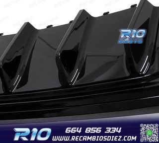 DIFUSOR MERCEDES W206 AMG 21- LOOK C63 + COLAS ESCAPE CROMO