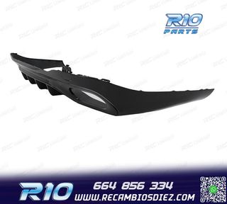 DIFUSOR MERCEDES W206 AMG 21- LOOK C43 + COLAS ESCAPE CROMO