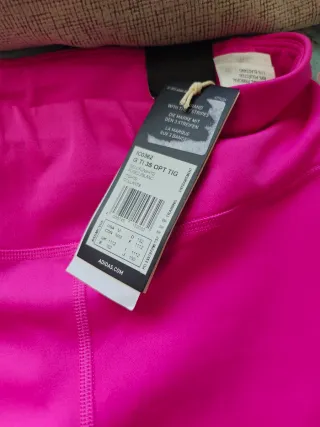 Leggings Adidas Niña Rosa