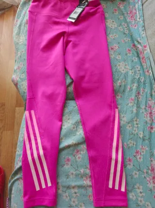 Leggings Adidas Niña Rosa