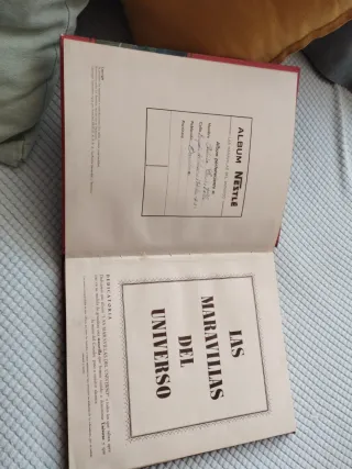 Álbumes Cromos Antiguos Nestlé y Gallina Blanca