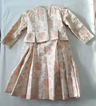 Traje de Fallera Niña Adornado,para 6 años