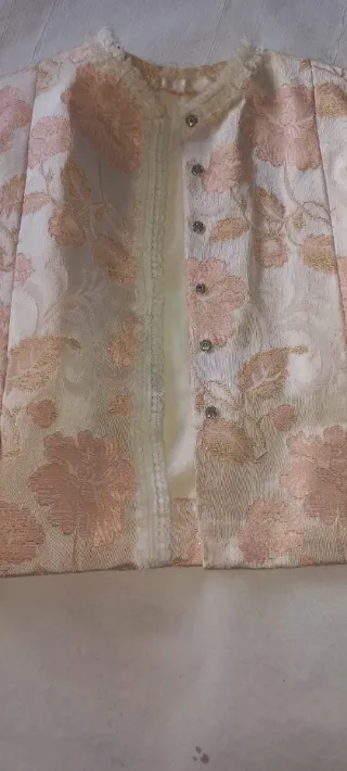 Traje de Fallera Niña Adornado,para 6 años
