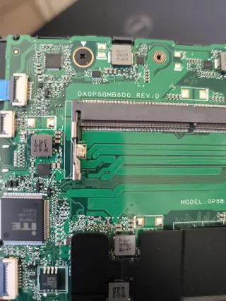 Placa base portátil HP