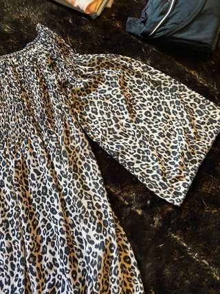 Vestito donna taglia unica stampa animalier