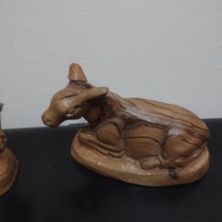 Nacimiento artesanal de olivo