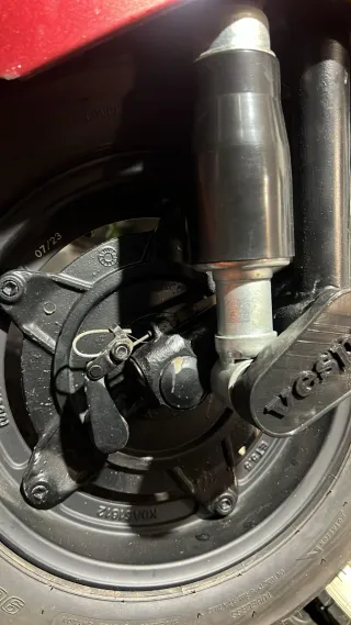 Garfo Vespa PK 50 Completo