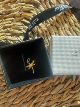 Colgante Libélula Oro