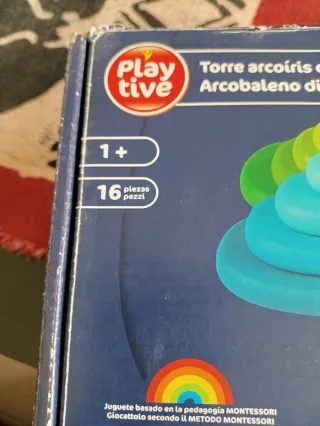 Torre Arcoíris de Madera Playtive