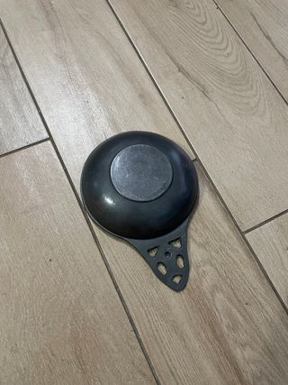 Posacenere vintage ottone nave