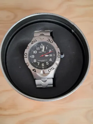 Reloj KRONOS hombre · Deportivo · 100 m · Acero