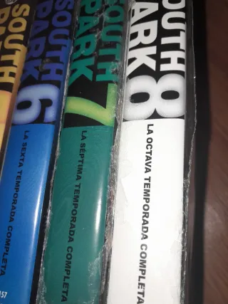 South Park Temporadas 2, 3, 4, 5, 6, 7, 8 DVD