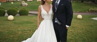 Vestido de Novia Elegante - Usado 1 Vez
