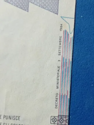 Banconota 10000 Lire D'Italia