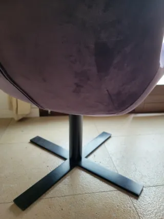 Butaca diseño Frajumar morada