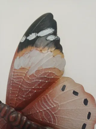 Farfalla decorativa in plastica