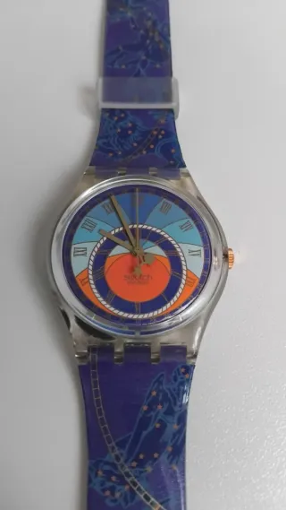 Swatch "Azimut" sigla GK179 + cinturino anno 1994