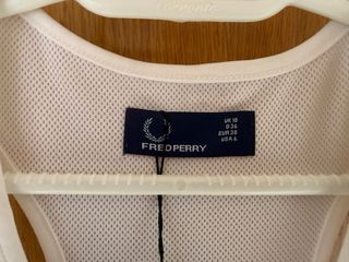 Vestido Tenis Fred Perry Blanco Talla S