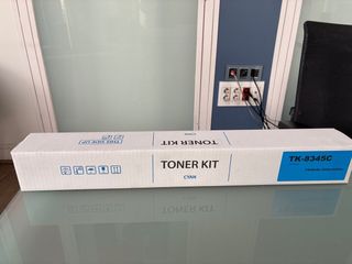 3 Tóner Kyocera TK-8345K Negro, azul y amarillo