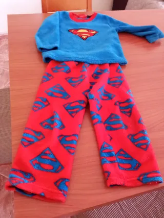 Pijama Superman Azul y Rojo