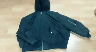 Cazadora reversible Zara negro  98% poliéster