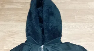 Cazadora reversible Zara negro  98% poliéster