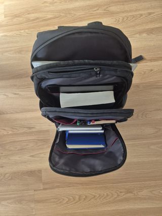 Mochila Samsonite 5 compartimentos Negra