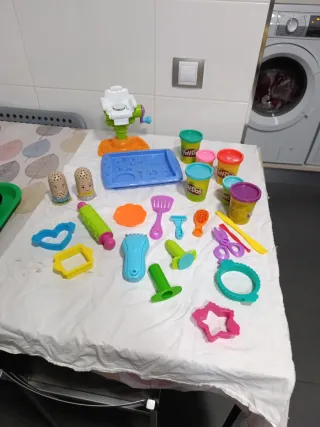 Lote Play-Doh con accesorios