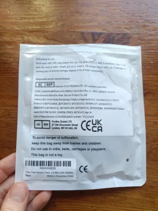 Tilcare Chew Chew colgante sensorial tipo LEGO