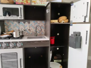 Cocinita de madera infantil