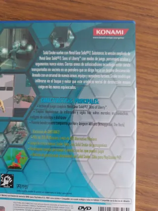 Metal Gear Solid 2 Substance PS2