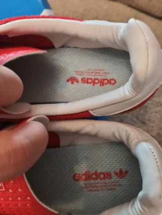 Zapatillas Adidas Gazelle Rojas Talla 41 Nuevas