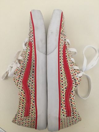 Vans Talla 38 Lunares Multicolor