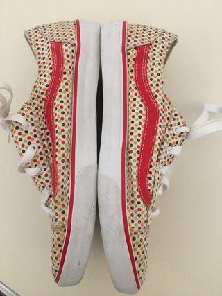 Vans Talla 38 Lunares Multicolor