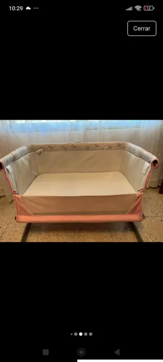 Cuna Colecho Chicco Next2Me Rosa