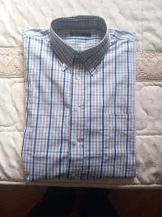 Camisa cuadros Purificación García Talla L