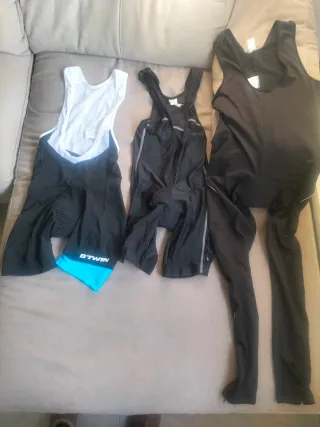 Ropa Ciclismo Btwin Conjunto Maillot y Culotte