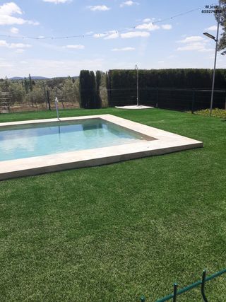 Erba artificiale riciclata