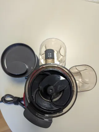 Licuadora Moulinex Juiceo Roja como nueva