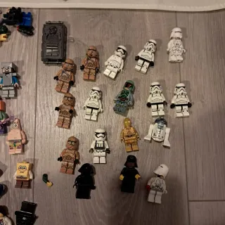 Lote LEGO Star Wars Marvel DC