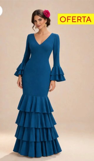 Traje Flamenca e varios colores  Talla m-l