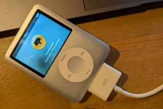 Lote iPod y iPod Nano Plata y Blanco