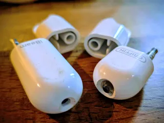 Lote iPod y iPod Nano Plata y Blanco