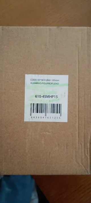 Kit completo s. gases caldera condensacion