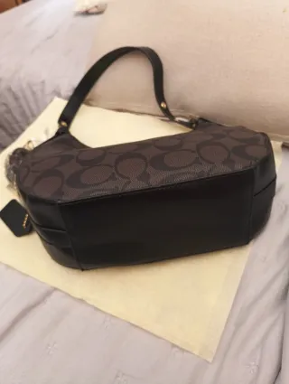 Bolso Coach New York Marrón café Nuevo